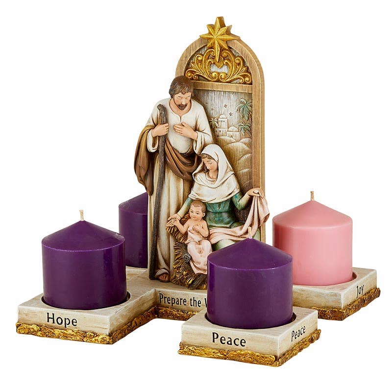 Prepare the Way Advent Candleholder