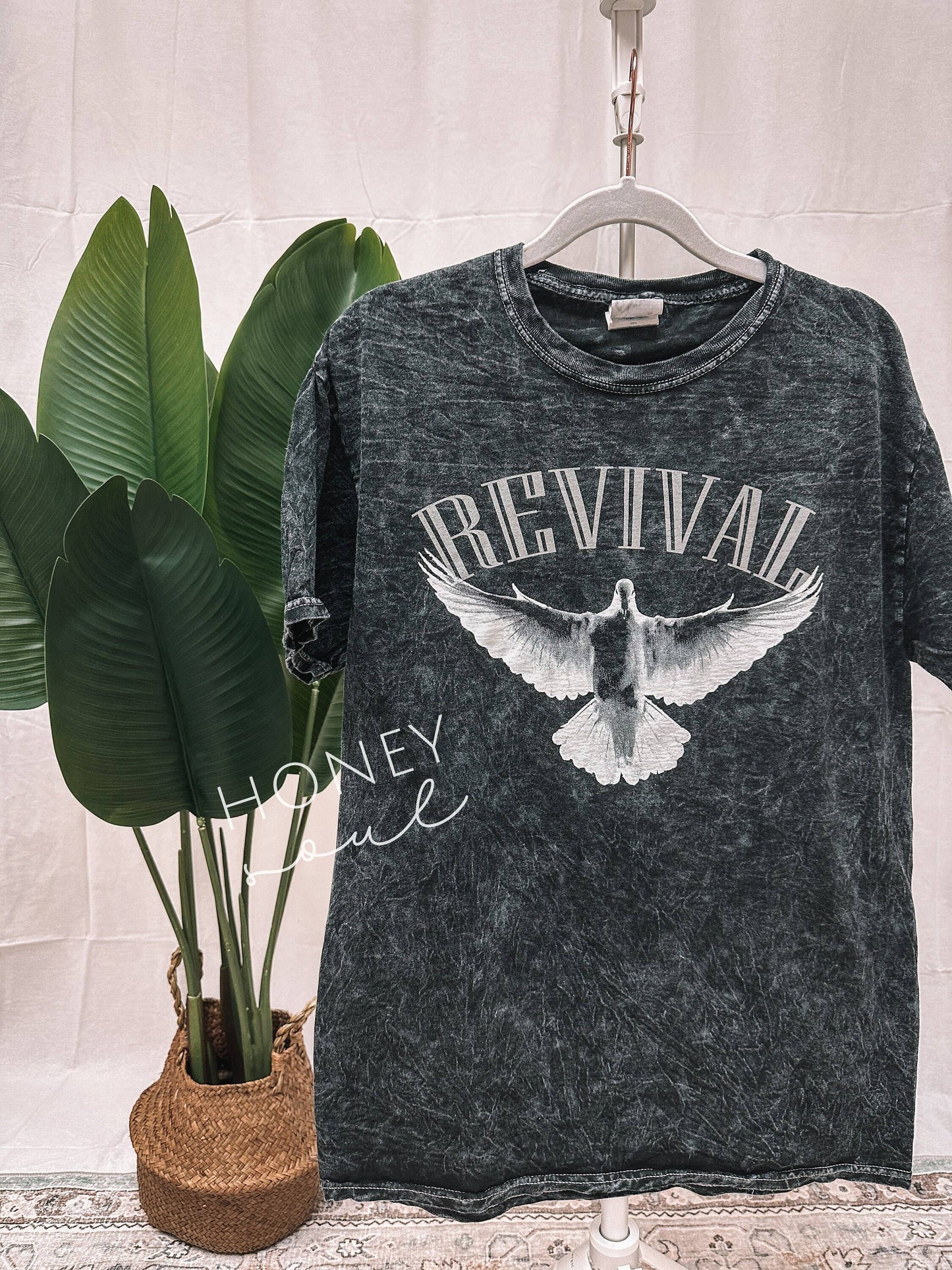 Revival Dove Mineral Wash Summer Tee