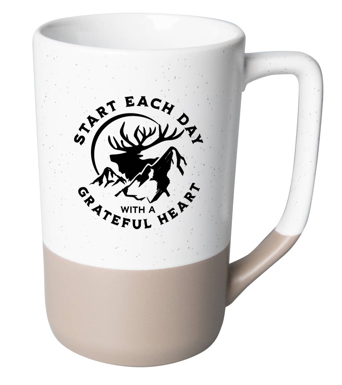 Start Each Day - Designer Mugs-Pebble