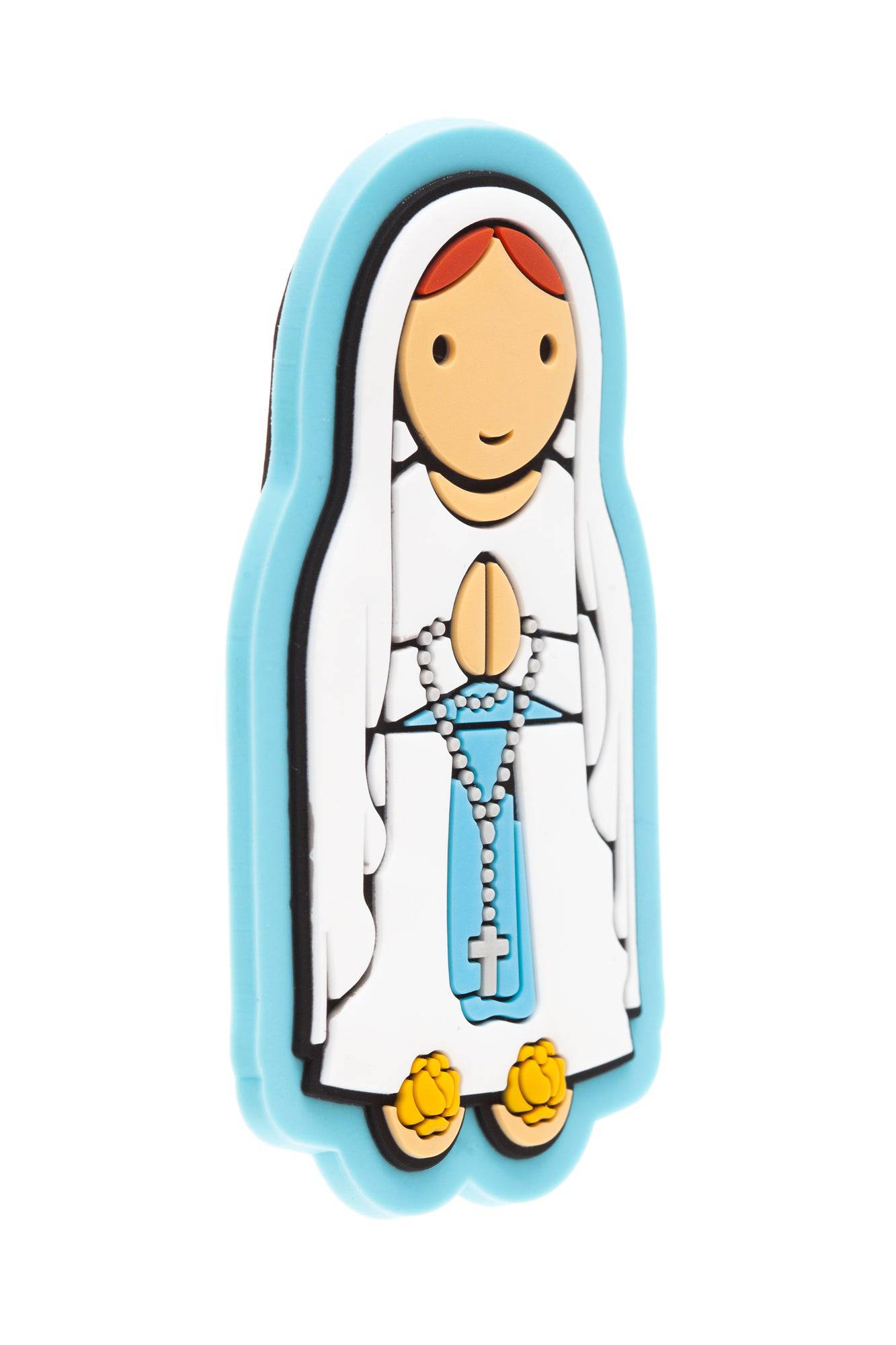 Lady of Lourdes Fridge Magnet