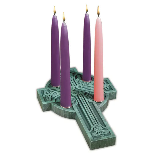 Celtic Cross Advent wreath