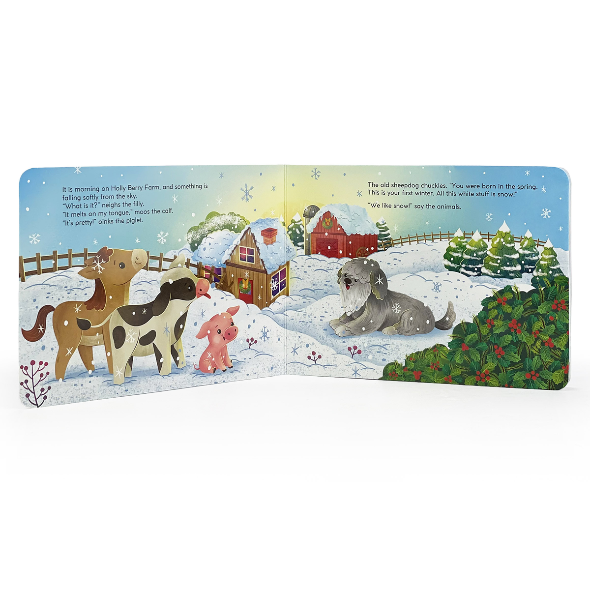 First Christmas on the Farm Holiday Board Book