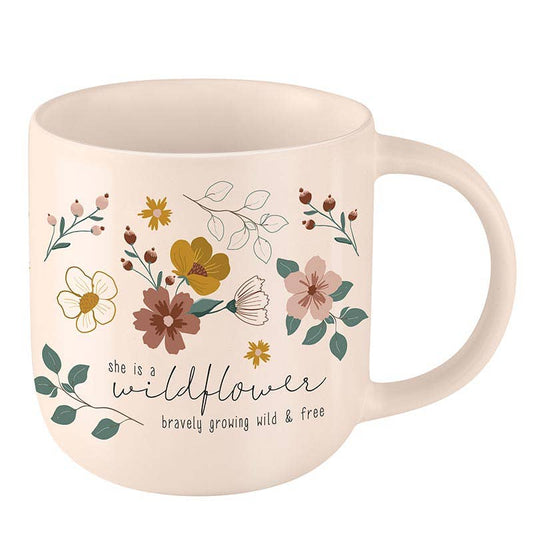 She is a Wildflower 18oz Mug