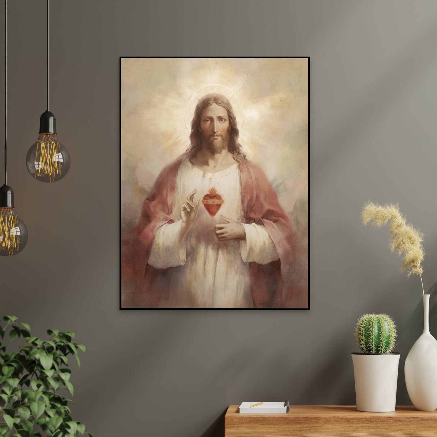 Sacred Heart Of Jesus Printed Art