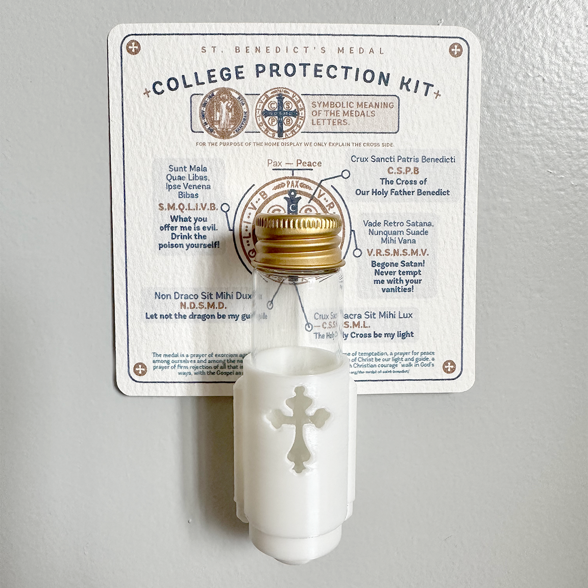 College St. Benedict Protection Kit