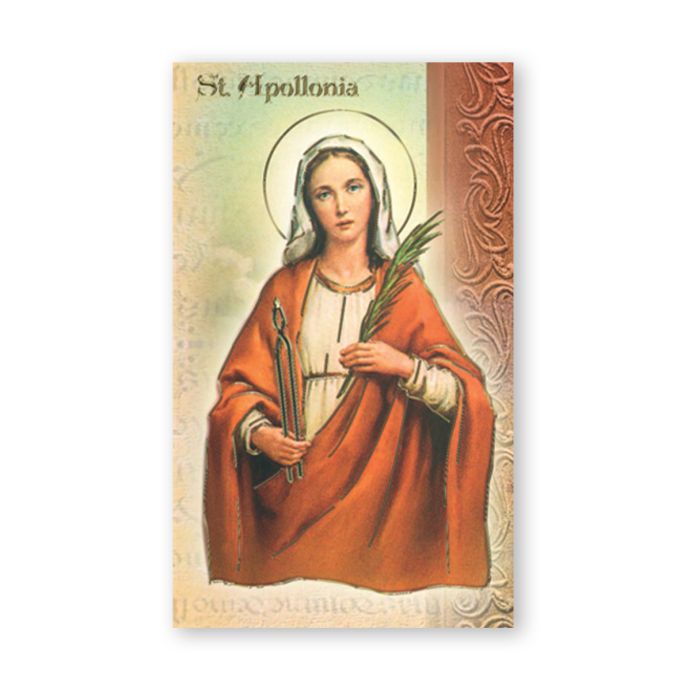 Folding card St Apollonia bio