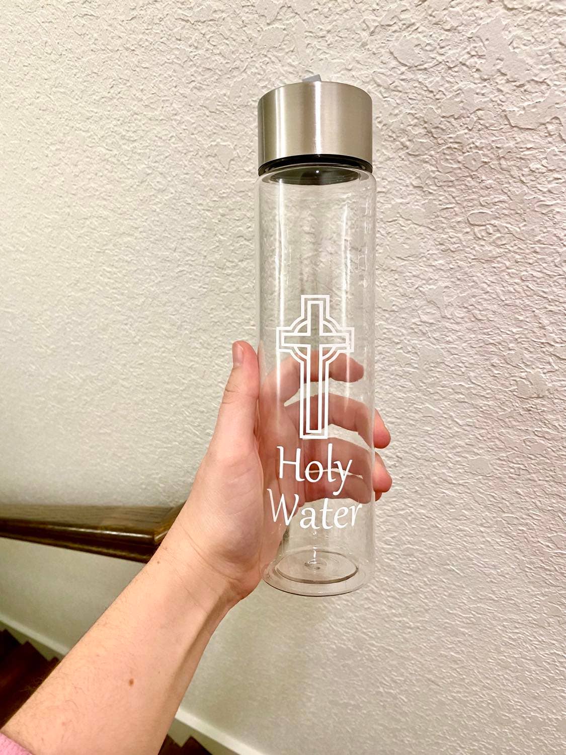 Catholic Holy Water Bottle 18oz