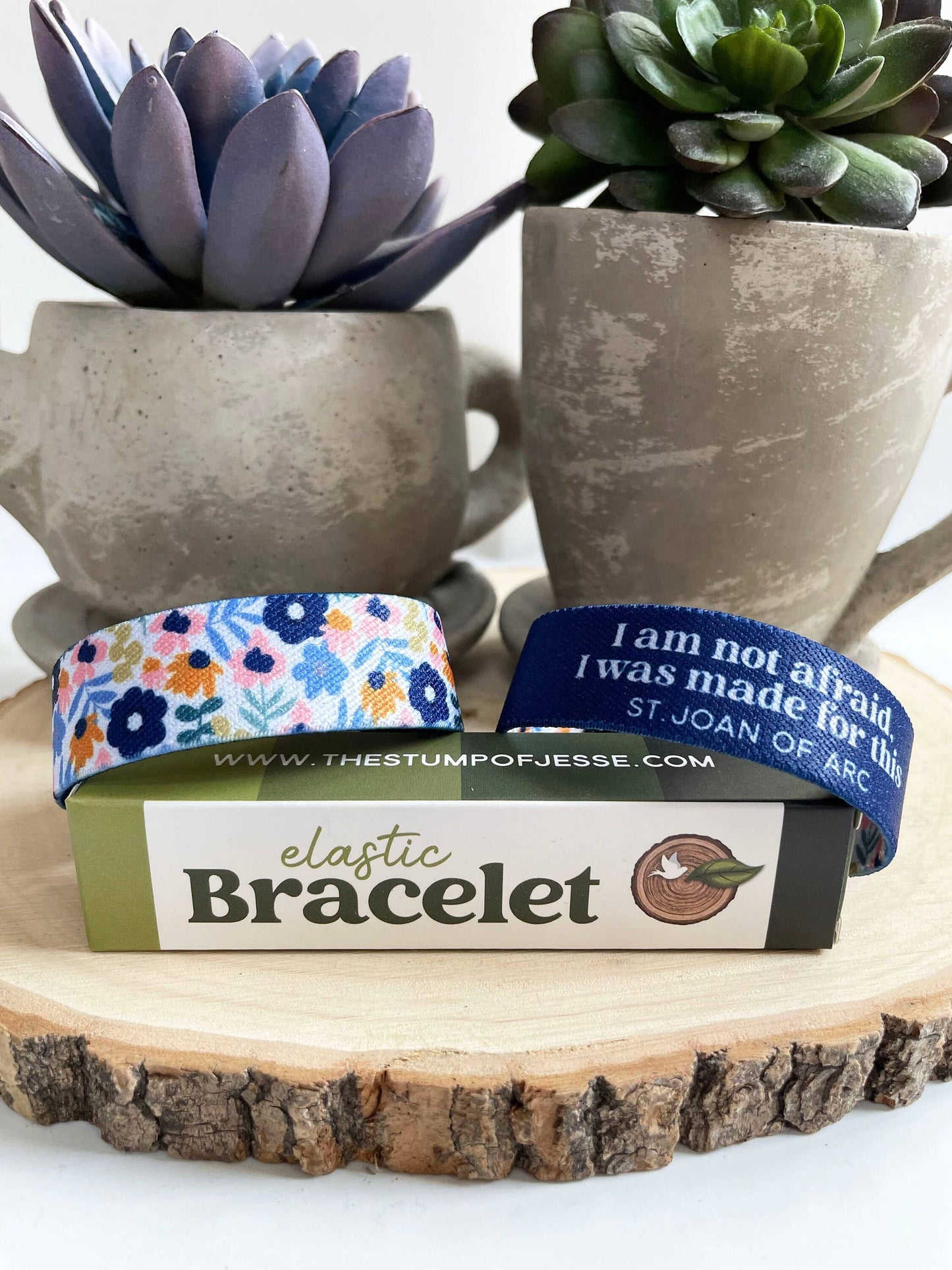 St. Joan of Arc | Reversible Elastic Bracelet