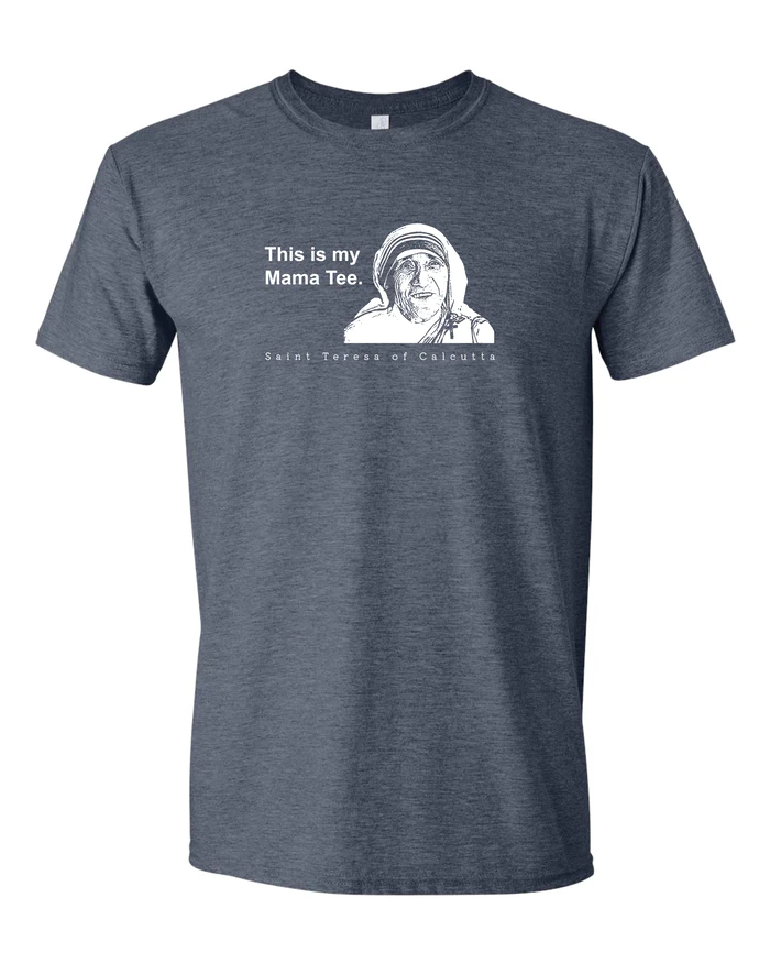 St. Teresa of Calcutta // Mama Tee // Navy