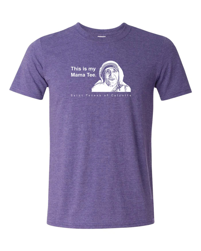 St. Teresa of Calcutta // Mama Tee // Purple