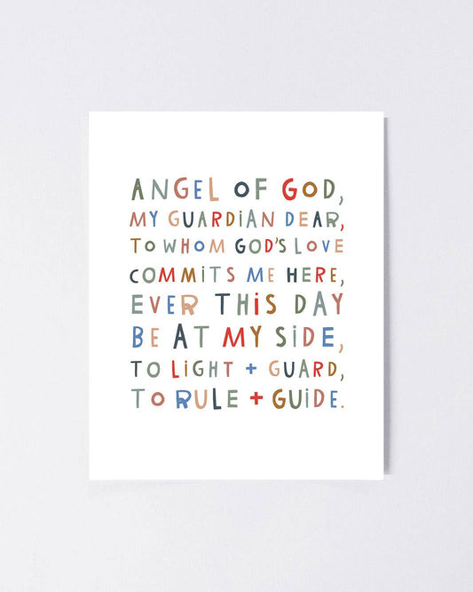 8x10 Guardian Angel Prints