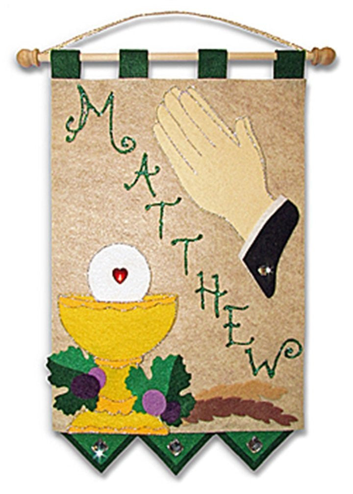 First Communion Banner Kit - Praying Hands