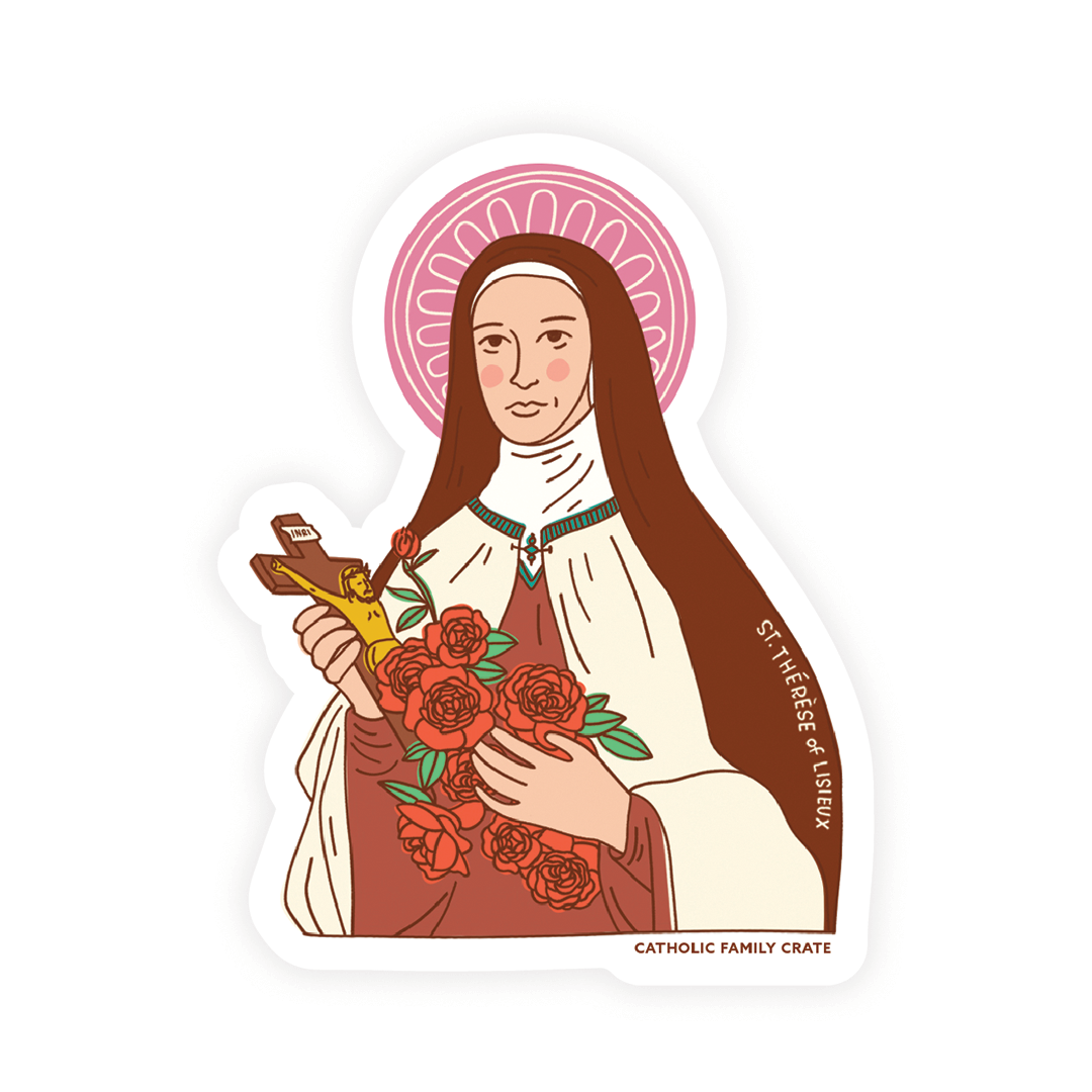 Saint Thérèse of Lisieux Sticker