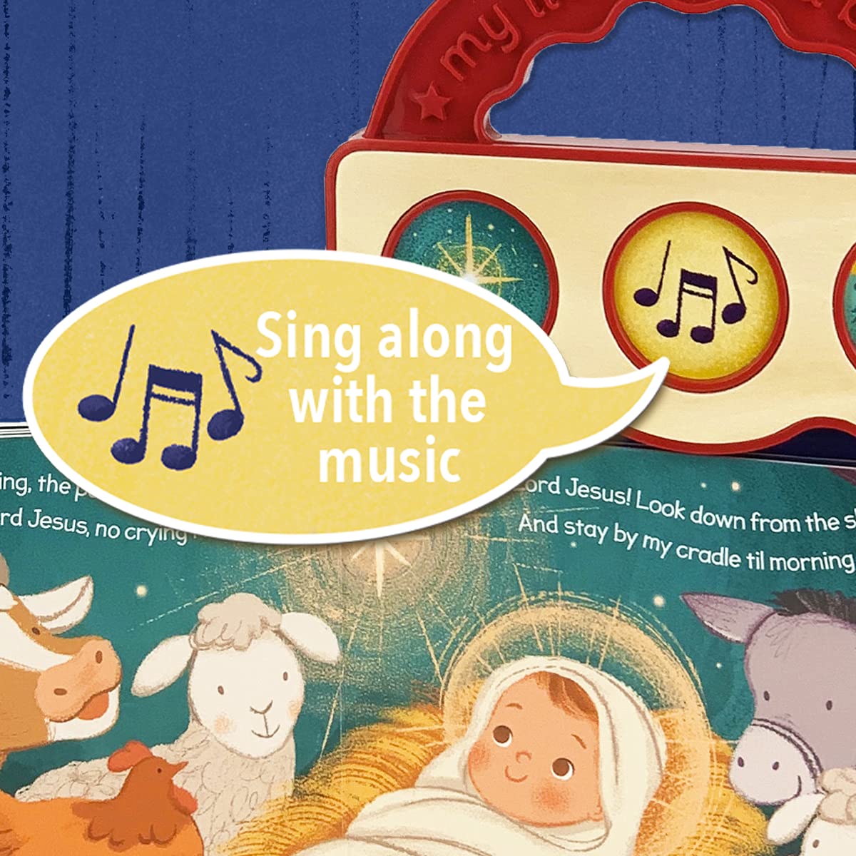 Away In A Manger Christmas Sound Board Book