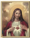 SACRED HEART OF JESUS PLAQUE