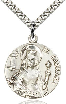 St. Barbara Round Medal