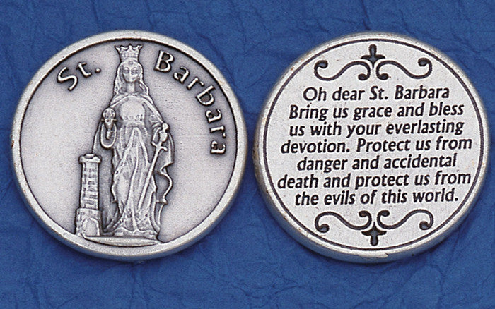 St. Barbara Pocket Token