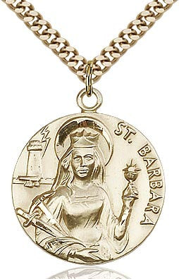 St. Barbara Round Medal