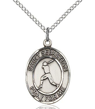 St. Sebastian Baseball Medal