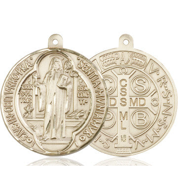 St. Benedict Medal (26mm) Sterling Silver