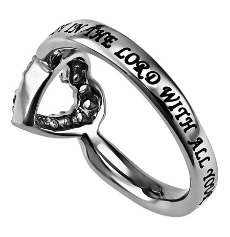 Open Heart Ring "Trust"