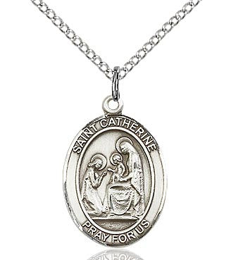 St. Catherine of Siena Oval Medal