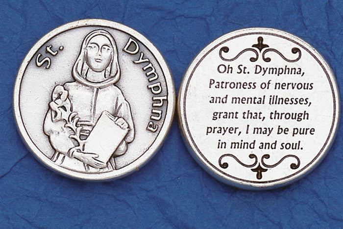 St. Dymphna / Mental Illness Pocket Token