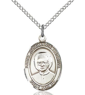 St. Josemaria Escriva Oval Medal