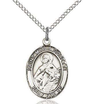 St. Maria Goretti Oval Medal