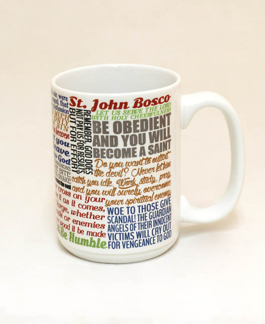 Saint John Bosco Quote Mug