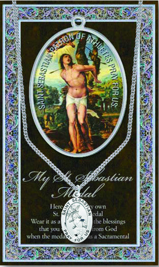 St. Sebastian Pewter Medal