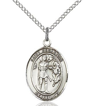 St. Sebastian Oval Medal