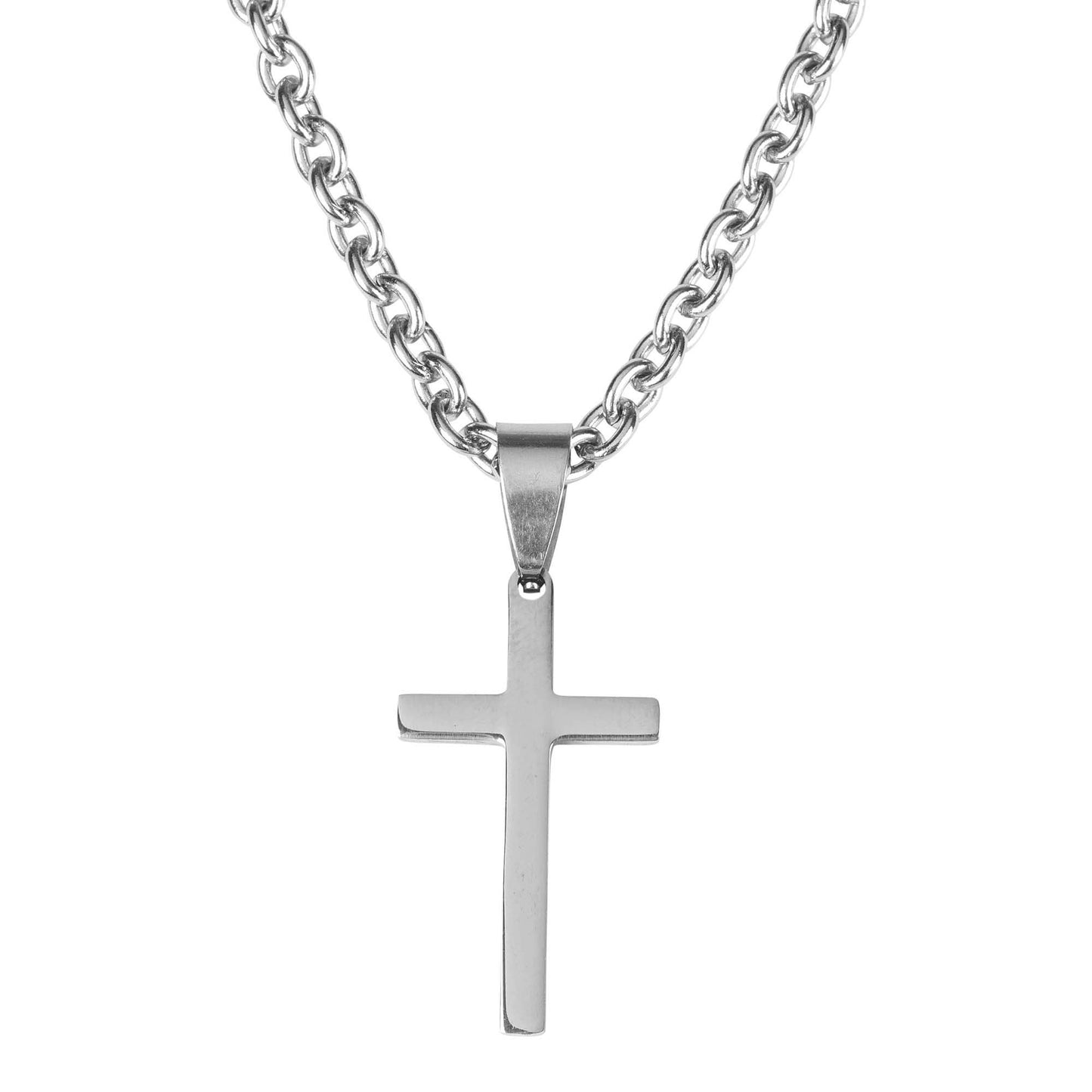 Stainless Steel Cross Necklace