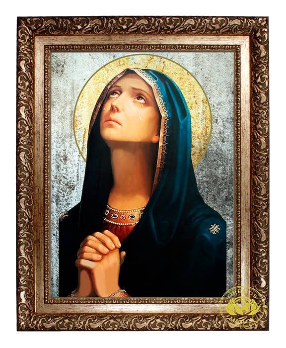 Lady of Sorrows - Canvas -                (MOQ 1)