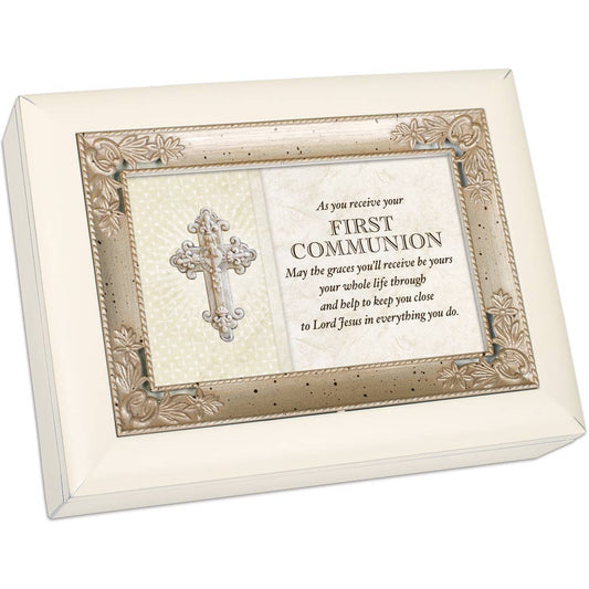 First Communion Music Box